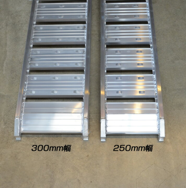 楽天市場】アルミブリッジ 耐過重 0.5t 長さ1800mm 幅300mm ［型式 