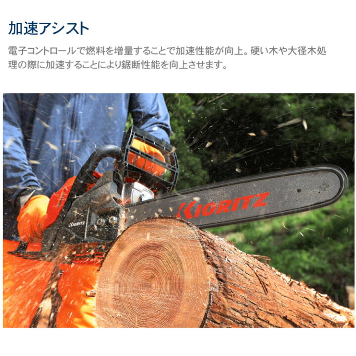 楽天市場】[数量限定目立てキット付き] 「共立/KIORITZ』 チェンソー 