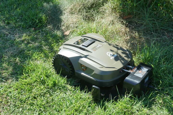楽天市場】PLOW ロボット芝刈機 AGC180 スケジュール管理 遠隔操作 
