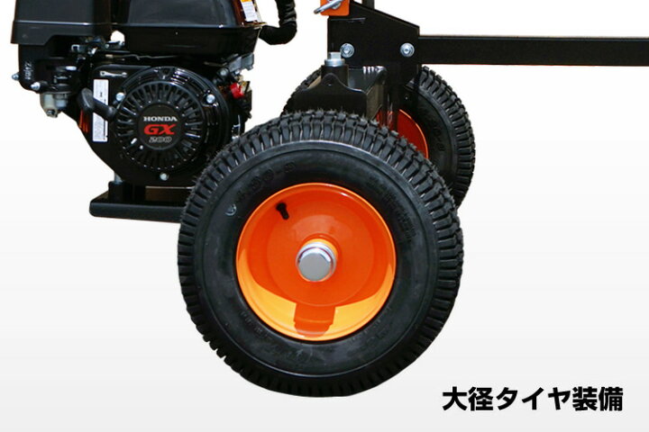 楽天市場】【組立済み】 プラウ 薪割り機 エンジン GLS20B 油圧式 20 