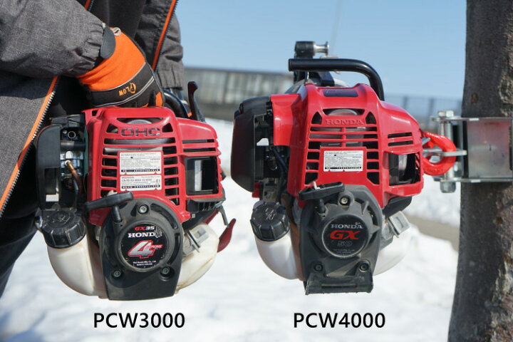 楽天市場】ウインチ ロープウインチ 本体 ホンダエンジン搭載 PCW4000 