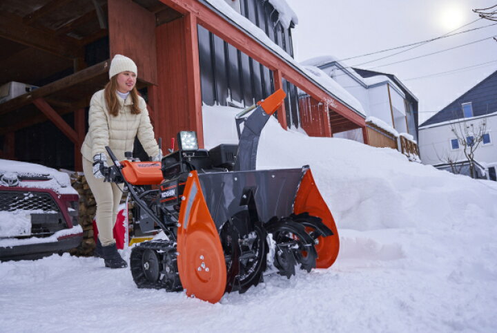楽天市場】工進 エンジン式小型除雪機 11PS【KSB-1170】 : プラウ 楽天