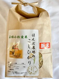 令和5年産 若玄米 コシヒカリ 緑玄米 若緑小粒玄米 2kg