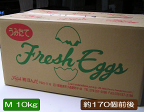 【送料無料】たまご Mサイズ 白玉 10kg 1箱 約170個前後 卵 玉子 だし巻き 目玉焼き エッグ