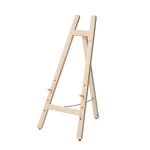 イーゼル スタンド 木製 北欧 おしゃれ 天然木 高さ調節 折り畳み 三脚 コンパクト インテリア ディスプレイ パネルスタンド ボード 看板 デッザイン メニューボード お店 オフィス 学校 教