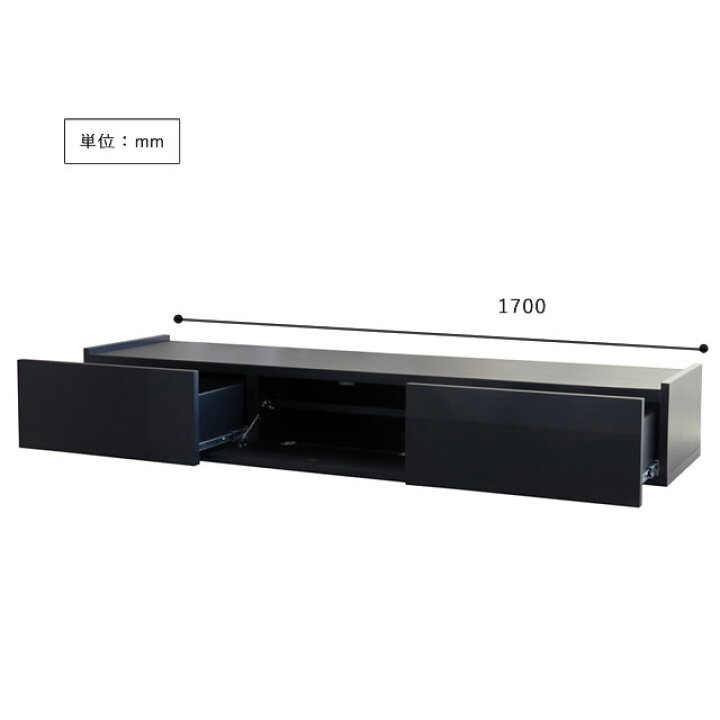 楽天市場】テレビ台 完成品 DERNO デルノ 170 ローボード ガルト GART 