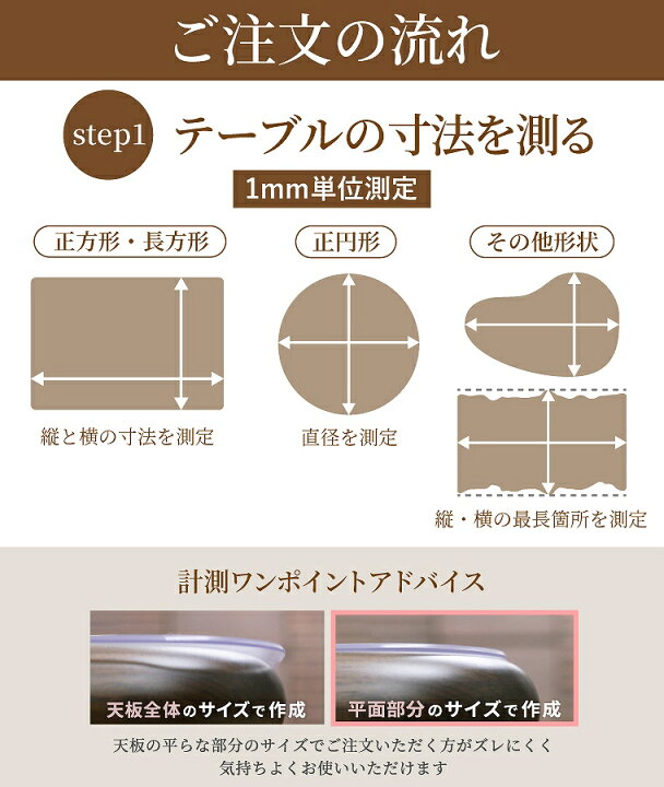 楽天市場】【エントリーでP5倍】デスクマット 透明 テーブルクロス 