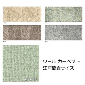 カーペット 畳サイズ アスワン 『ニューアスポーター』 2畳 3畳 4.5畳 6畳 8畳 ウールカーペット おしゃれ 抗菌 防ダニ 防音 ホットカーペット対応 ループカーペット 絨毯 じゅうたん