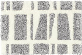 玄関マット 北欧 室内/屋内 洗える 45×70cm フィンレイソン『CORONNA/コロナ』 ベージュ/ブラック/グレー/ブルー/イエロー