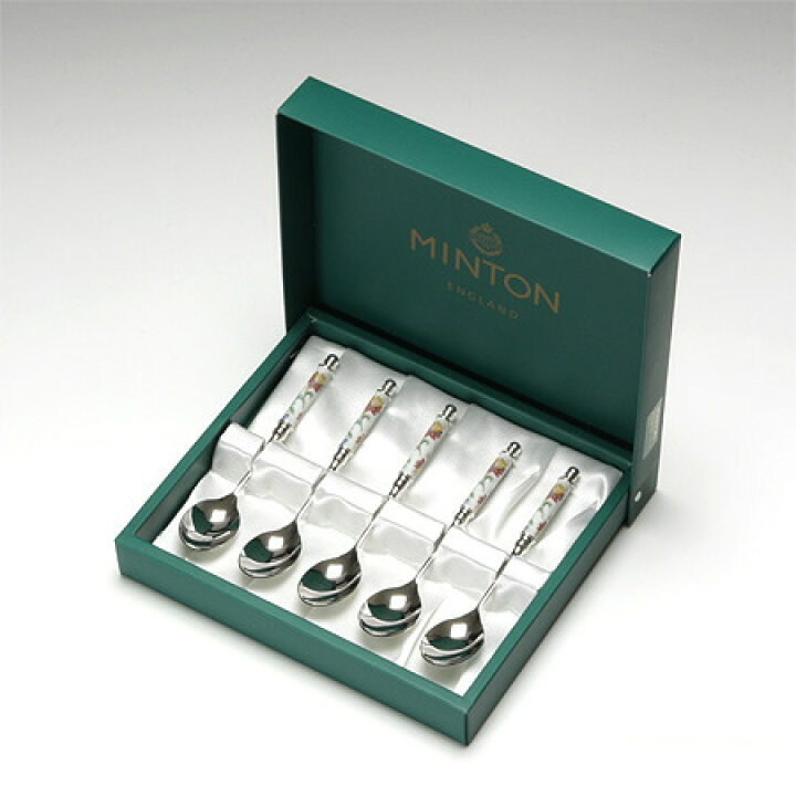 楽天市場】ティースプーン 5本セット 『MINTON/ミントン ハドンホール 