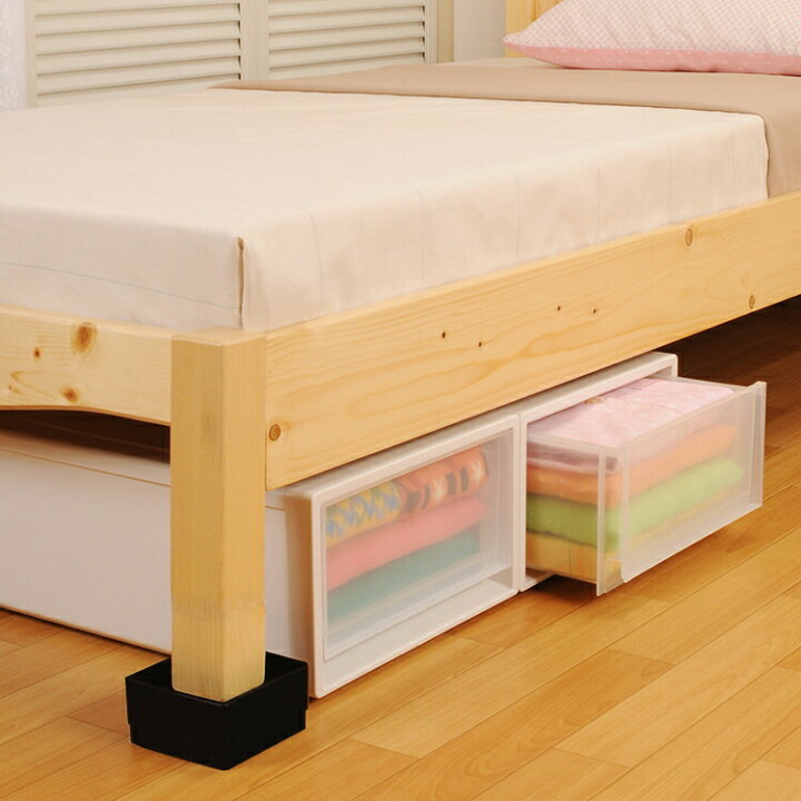 楽天市場 ベッドの高さをあげる足 1セット4個入り 便利雑貨 ベッド下収納 引っ越し 新生活 収納 ベッド 介護 ソファ お掃除ロボ アイデア商品 便利グッズ ギフト 日用品雑貨 便利グッズ 生活便利雑貨店