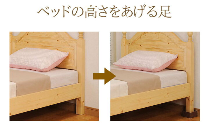 楽天市場 ベッドの高さをあげる足 1セット4個入り 便利雑貨 ベッド下収納 収納 ベッド 介護 ソファー お掃除ロボ アイデア商品 便利グッズ ギフト 日用品雑貨 便利グッズ 小物 あす楽 生活便利雑貨店