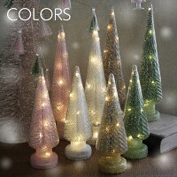 クリスマス グリッター LEDツリー Sサイズ 高さ24cm
ledツリー 置物 ガラス クリスマス ギフト プレゼント ツリー SPICE hzxh3801