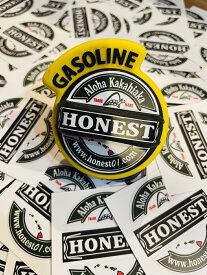 ガソリンキャップ　ステッカー　ガラスリッド　honest ステッカー