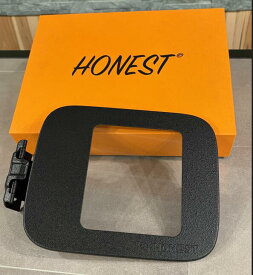 Honest 三菱 デリカ d:5 ガラスリッド 調整プレート付き（ラプター塗装）