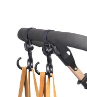 ベビーカーフック 360度回転 ベビーグッズ 便利グッズ 荷物フック マルチフック バッグ 家庭用 物掛け ハ…