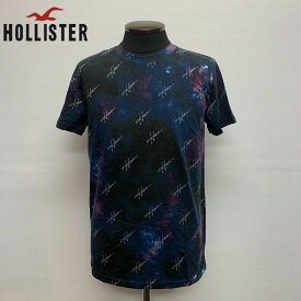 HOLLISTERPRINT T-SHIRTSホリスタータイダイプリントロゴプリント半袖Tシャツ324-368-0887-676サーフ、カリフォルニア正規店購入品