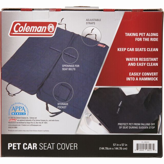 【楽天市場】ColemanPET CARSEAT COVERコールマンペット カーシートカバー57in × 57in145cm × 145cm
