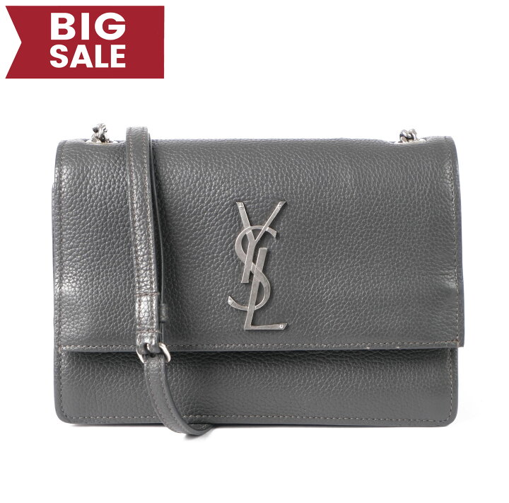 楽天市場】【中古】☆値下げ☆サンローラン SAINT LAURENT パリ レザー 