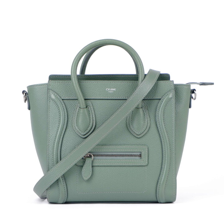 楽天市場】【中古】 セリーヌ CELINE ラゲージ ナノショッパー 2WAY 