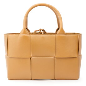 【中古】【未使用品】【現行品】ボッテガ・ヴェネタ 　ミニ アルコ トート 　ミニトートバッグ　ブラウン　ミディアム　、BOTTEGA VENETA　Mini Arco Tote　Totte Bag　Brown　Medium