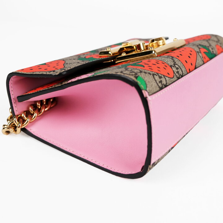 楽天市場】【美品】GUCCI グッチ パドロック ストロベリー チェーン 