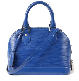 【美品】【中古】 ルイヴィトン LOUIS VUITTON エピ アルマBB ブルー 青 M42049 2way ショルダーバッグ バッグ レディース ハンドバッグ ブランドバッグ バック ショルダー付き おしゃれ 夏向けバッグ