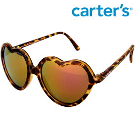 【残りわずかセール■メール便可】Carter's カーターズ ハート レオパード ヒョウ柄 ミラー サングラス ベビー/赤ちゃん キッズ/子供用 UVカット紫外線対策 外遊び 海 山 ピクニック おさんぽ 子供の日焼け対策に 小物/雑貨SALE