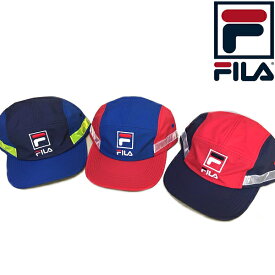 FILA フィラ ヘリテージ 5パネル リフレクターキャップ 帽子 ユニセックス/男女兼用日焼け対策に！