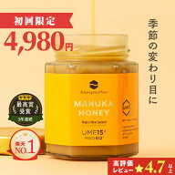 マヌカハニー UMF15+ 250g [MGO512+] はちみつ【初回限定＆送料無料 】ハニーマザー UMF協会認定 ニュー…