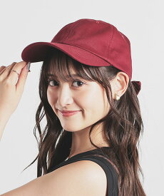 帽子 キャップ ベースボールキャップ 小さいサイズ レディース ハニーズ Honeys バックリボンキャップ