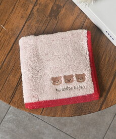 【最大2000円OFFクーポン♪】ハンカチ タオルハンカチ ミニタオル 綿100％ 刺繍 ワンポイント 食べ物柄 アニマル柄 フェミニン レディース Honeys ハニーズ ハンカチタオル
