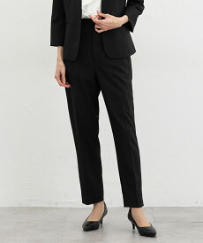 【限定クーポン♪】ボトムス パンツ セットアップ ウォッシャブル 大きいサイズ オフィス きれいめ レディース Honeys ハニーズ センタープレスパンツ（股下63cm）