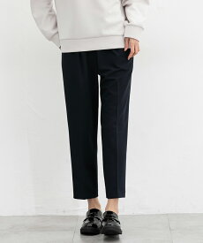 ボトムス パンツ 抗菌 抗菌防臭 防臭 オフィス きれいめ テーパード ジョーゼット 無地 ベーシックカラー レディース Honeys ハニーズ テーパードパンツ