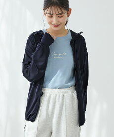 SALE ラッシュガード パーカー 薄手 トップス 長袖 ハニさら ジップパーカー ジップアップパーカー レディース セール Honeys ハニーズ ラッシュガードパーカー