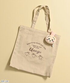 ちいかわ バッグ トートバッグ グッズ マスコット付 マスコットつき 鞄 キャンバスバッグ プリント 通学 A4 キャラクター レディース グッズ Honeys ハニーズ ちいかわ／トート