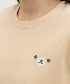 SALE トップス Tシャツ 半袖Tシャツ カットソー 半袖 コットン 綿 UVカット リラックマ キャラクター レディース セール Honeys ハニーズ リラックマ／Tシャツ