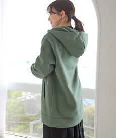 【5%OFFクーポン♪】SALE トップス パーカー ジップパーカー ジップアップパーカー スウェット 長袖 ハニぽか あったか 大きいサイズ 裏起毛 レディース セール Honeys ハニーズ 裏ボアロングパーカー