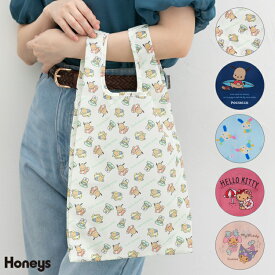バッグ 鞄 お弁当バッグ エコバッグ エコバック サンリオキャラクターズ キャラクター レディース Honeys ハニーズ サンリオキャラクターズ／お弁当バッグ