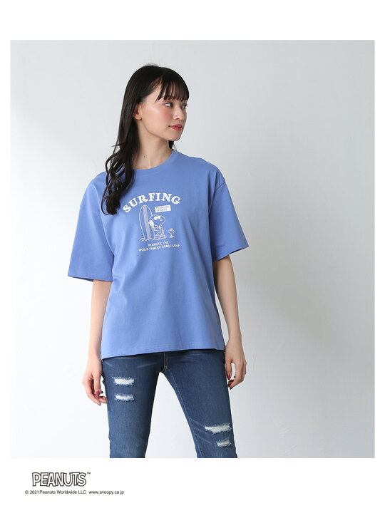 楽天市場 トップス Tシャツ 半袖 プリント 綿 コットン バックロゴ カジュアル レディース 春 夏 Honeys ハニーズ スヌーピーｔシャツ ハニーズ オンラインショップ