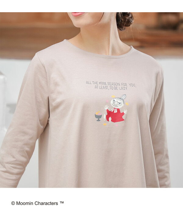 楽天市場 ワンピース ｔシャツワンピ 7分袖 イラストプリント ａライン 可愛い レディース 春 Honeys ハニーズ ムーミン ７分ワンピース ハニーズ オンラインショップ