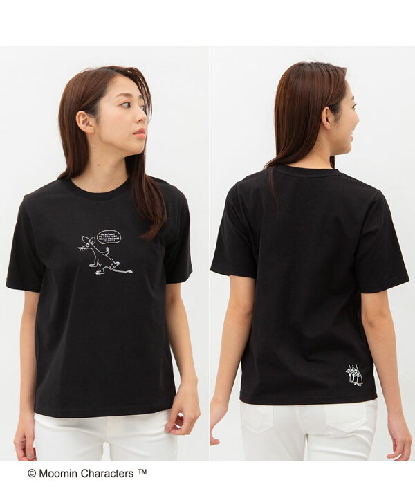 楽天市場 トップス Tシャツ 半袖 イラストプリント 綿 コットン Uvカット 可愛い レディース 夏 Honeys ハニーズ ムーミン 半袖ｔシャツ ハニーズ オンラインショップ