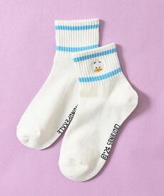 【最大2000円OFFクーポン♪】靴下 ソックス 刺繍 ワンポイント レディース 春 夏 秋 冬 レディース Honeys ハニーズ サンリオキャラクターズ／ラインソックス
