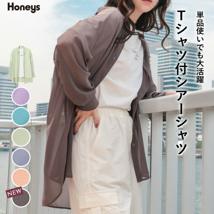 楽天市場】SALE シャツ レディース ブラウス 透け感 ゆったり 春 夏 T 