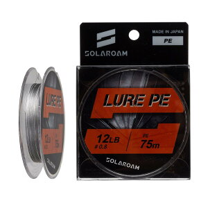 ����(TORAY) �\�����[�� ���A�[PE 75m 45lb �V���o�[�O���[