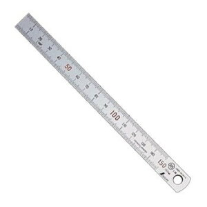 �V��������(Shinwa Sokutei) ���� �V���o�[ �㉺�i 1mm�s�b�` 15cm 13404