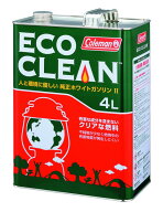Coleman(コールマン) ホワイトガソリン エコクリーン4L 170-6760