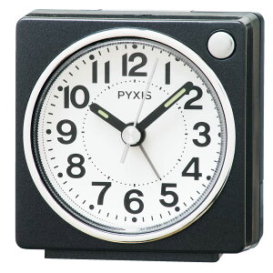 �Z�C�R�[�N���b�N(Seiko Clock) �ڊo�܂����v �u�����v �A�i���O �����^���b�N 65×64×38mm PYXIS �s�N�V�X NR449K