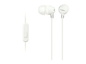 �\�j�[(SONY) �C���z�� MDR-EX15AP : �J�i���^ �����R���E�}�C�N�t�� �z���C�g MDR-EX15AP W