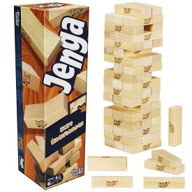 ハズブロ(Hasbro)ハズブロ公式ジェンガ(2025)Webアプリでいろんな遊び方 木製ブロック スタッキングタワー パーティーゲーム 6才以上 1人~用 G1499 正規品